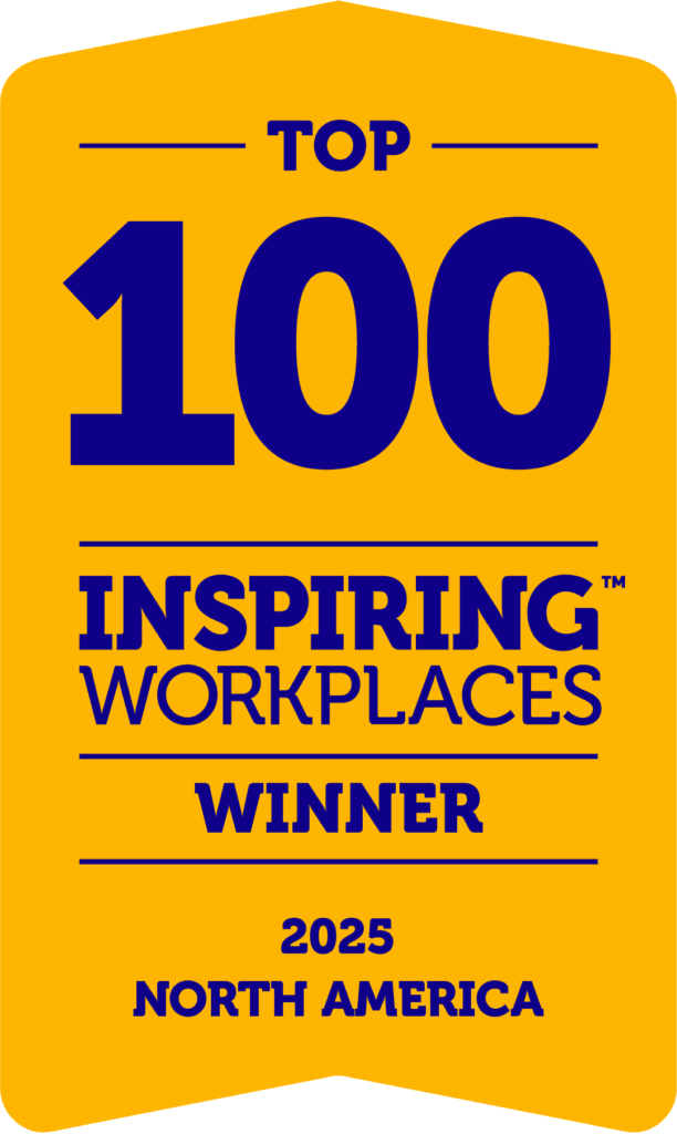 Top 100 Inspiring Workplaces Winner North America 2025